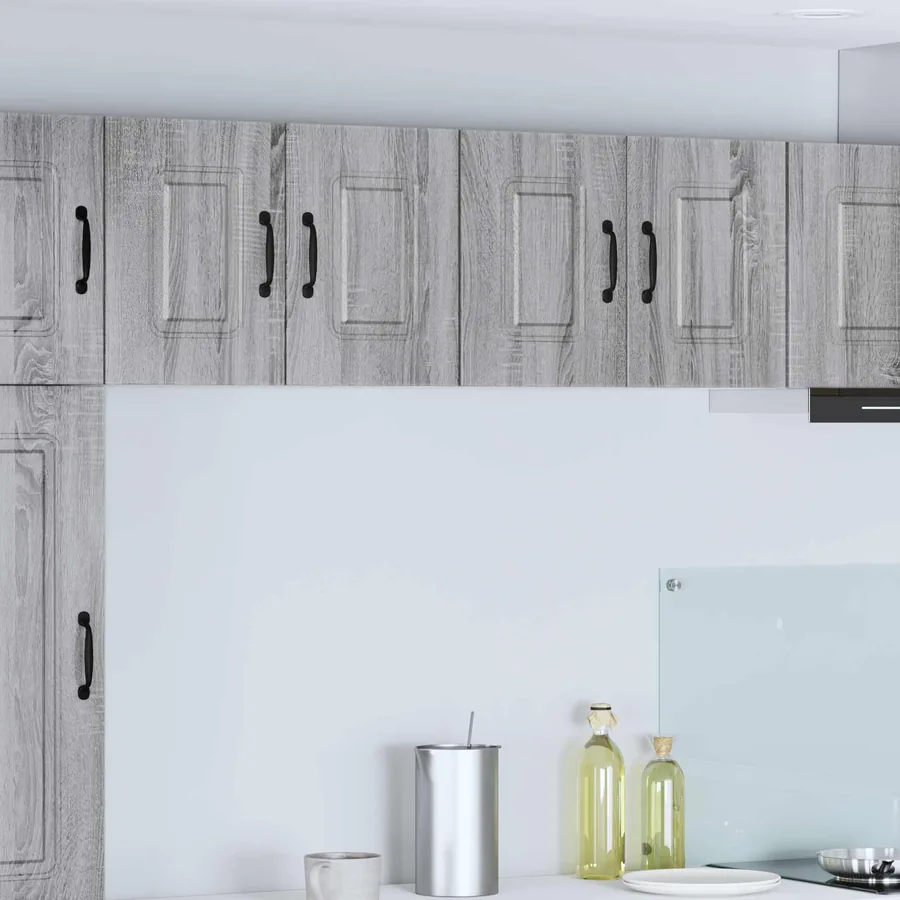 Panneau de lave-vaisselle Kalmar 2 pcs Gris Sonoma