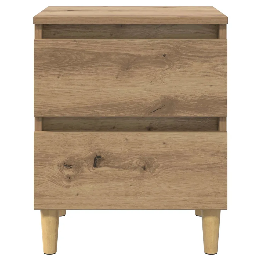 Meubles de lit 2 pcs Chêne artisanal 40 x 35 x 50 cm - 3