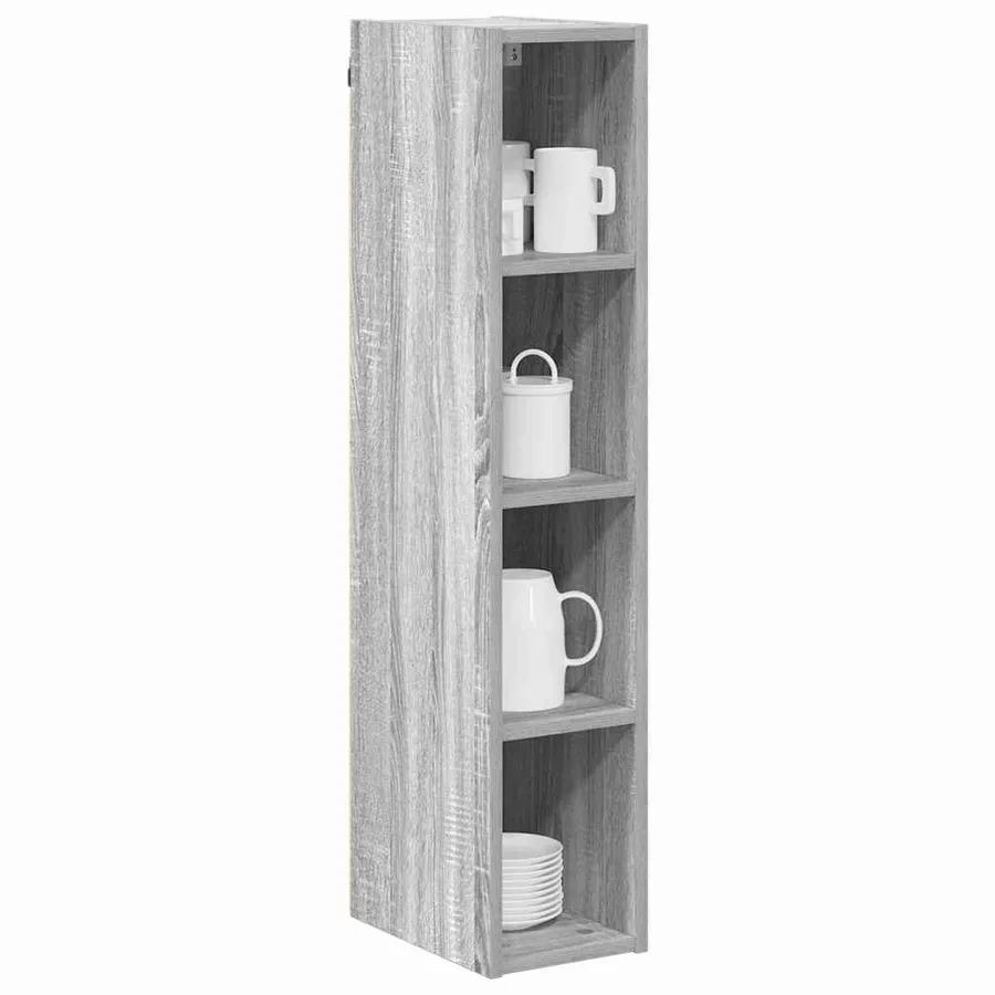 Armoire suspendue avec stockage Gris Sonoma 20 x 29,5 x 100 cm - 3