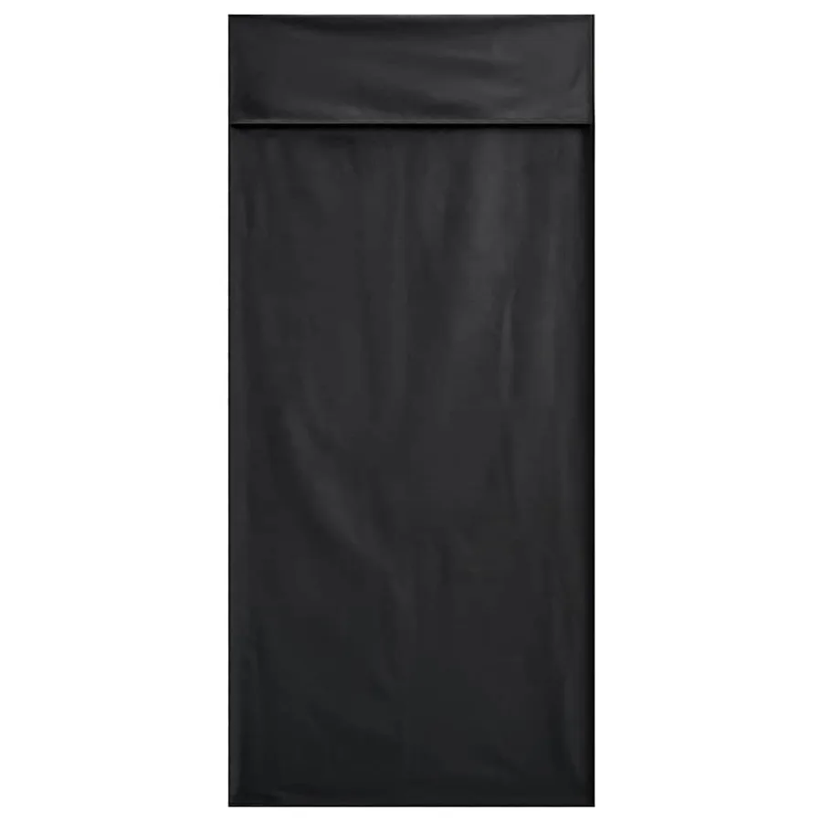 Serviettes de chaise d'extérieur 2 pcs Noir 130 x 60 cm - 5