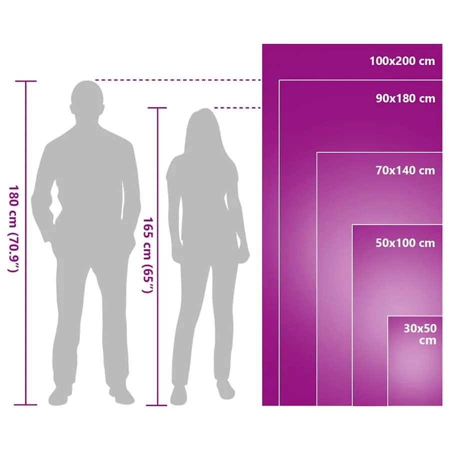 Serviettes de sport 2 pcs Gris foncé 50 x 30 cm - 9