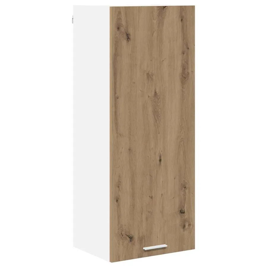 Armoire suspendue avec porte Chêne artisanal 40 x 31 x 100 cm - 2