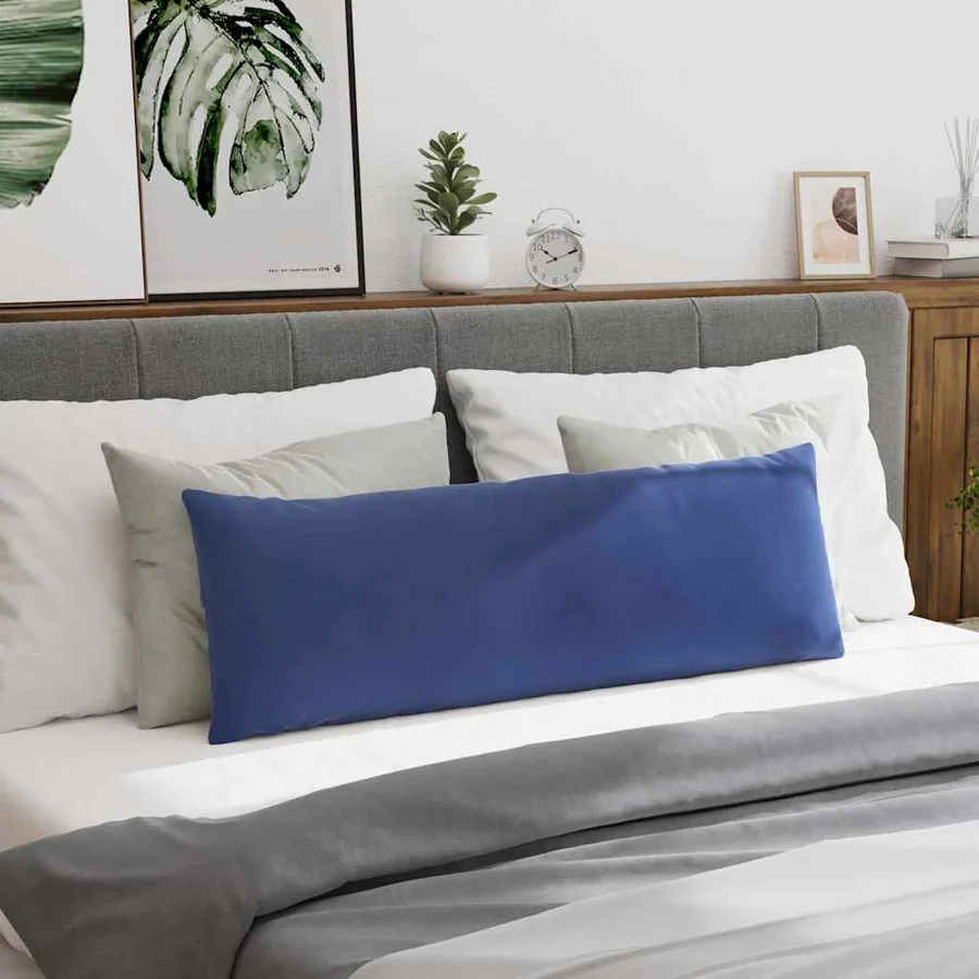 Coussins de canapé 2 pcs Bleu police 120 x 40 cm - 4