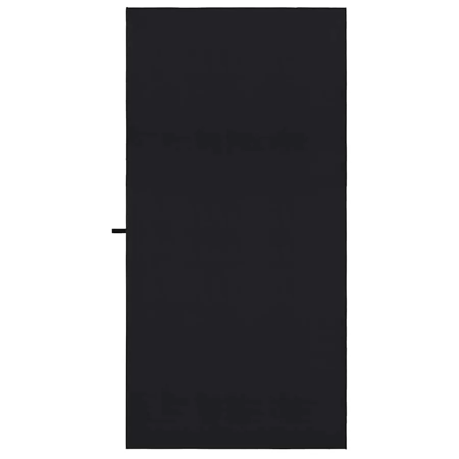 Serviettes de sport 2 pcs Noir 180 x 90 cm - 4
