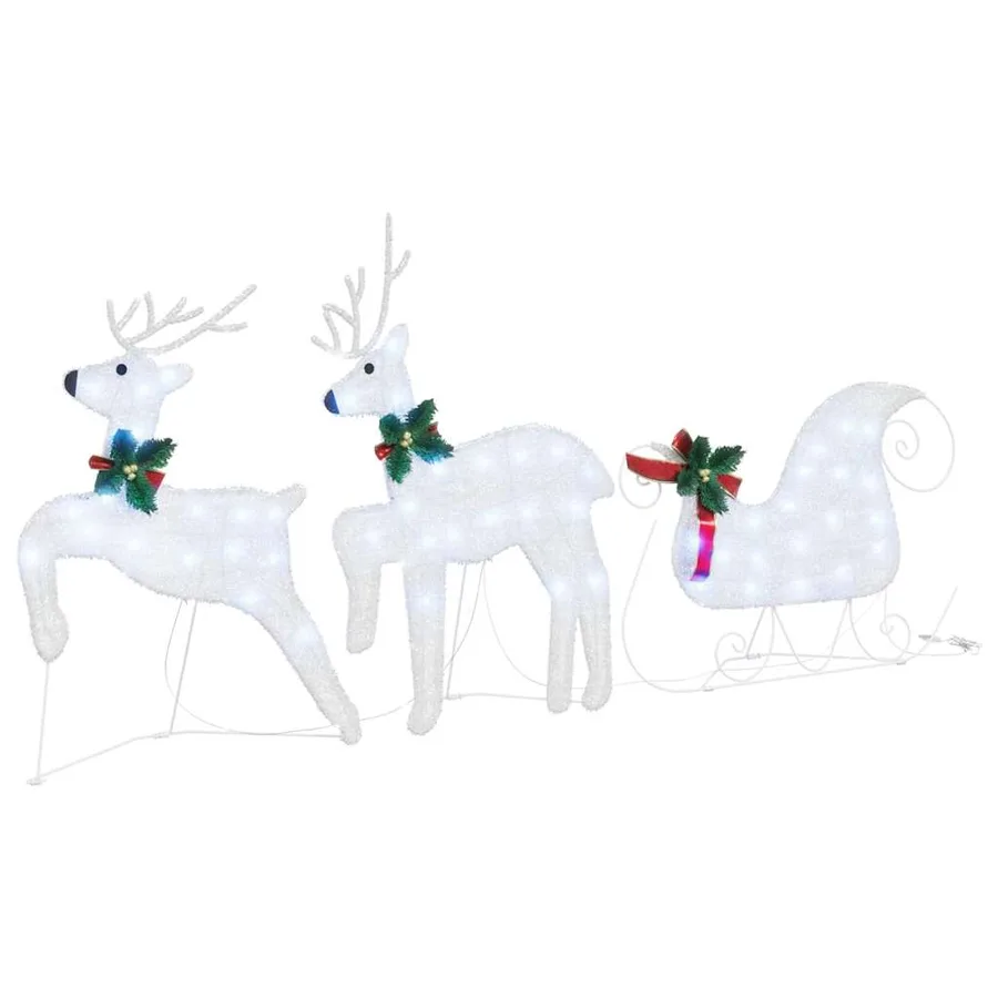 Rennes LED 3 pcs Blanc Froid tissu - 2