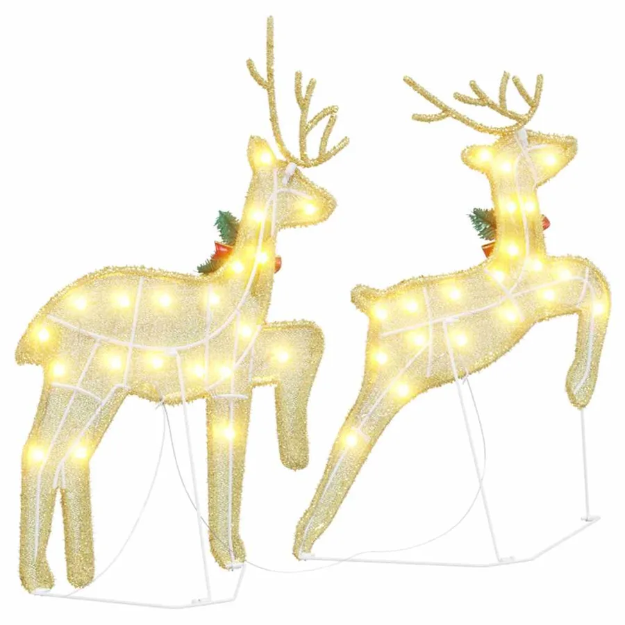 Rennes LED 2 pcs Blanc chaud tissu - 7