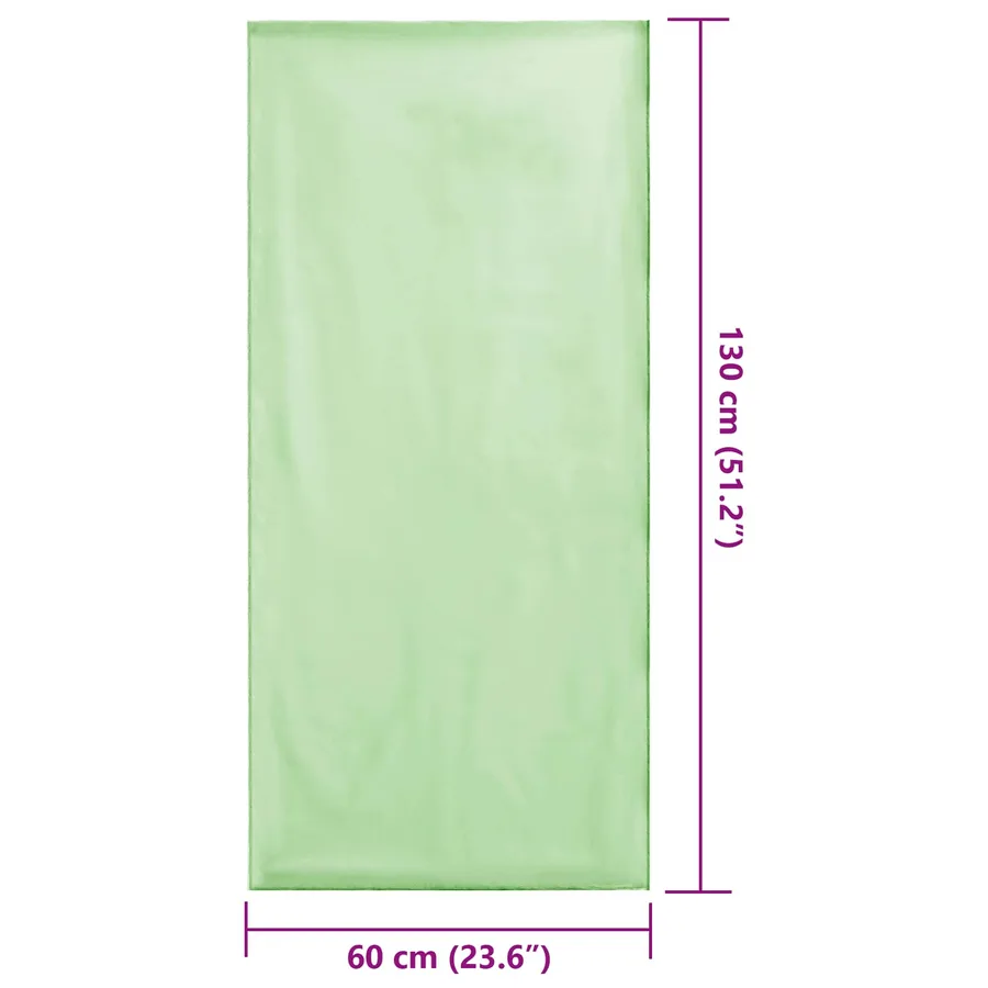 Serviettes de chaise d'extérieur 2 pcs Vert 130 x 60 cm - 9