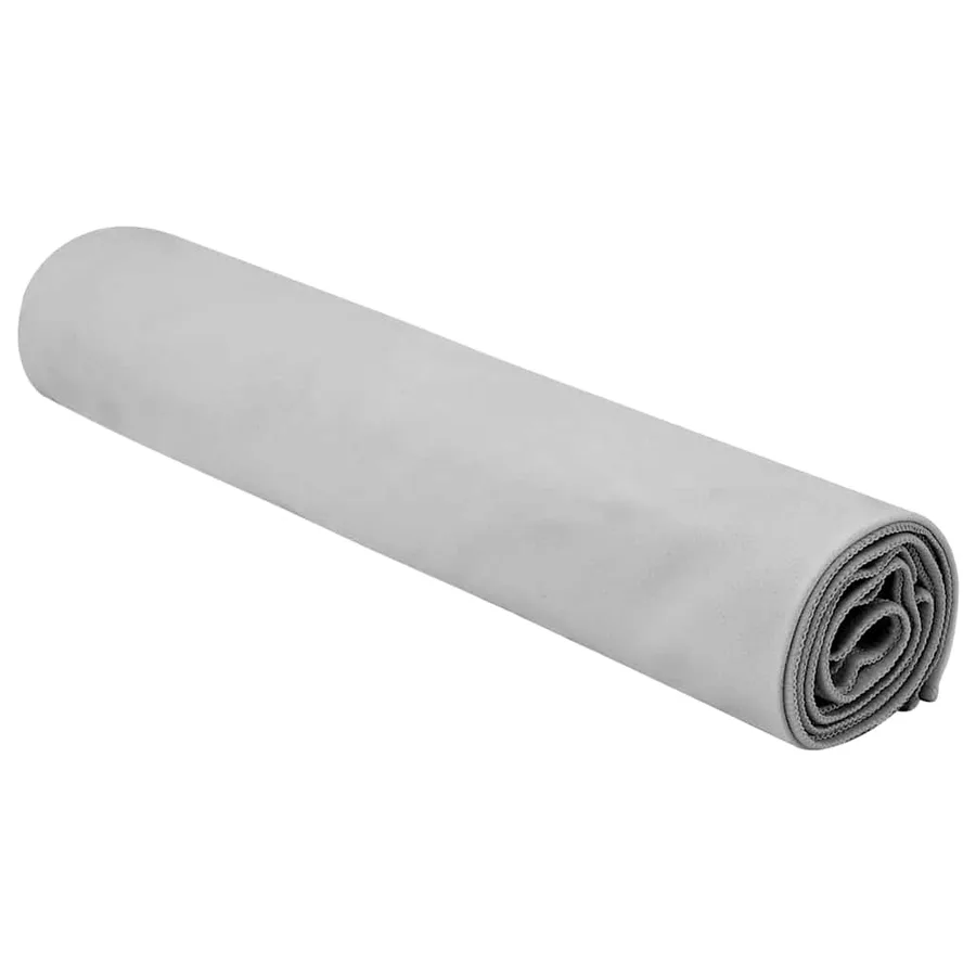 Serviettes de sport 2 pcs Gris 140 x 70 cm - 2
