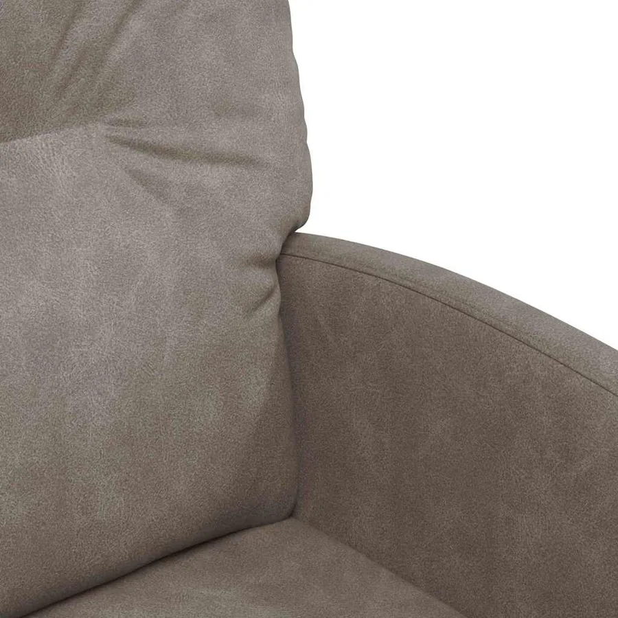 Chaises de Salle à Manger avec Roues 2 pcs Gris 57 x 67 x 95 cm - 7