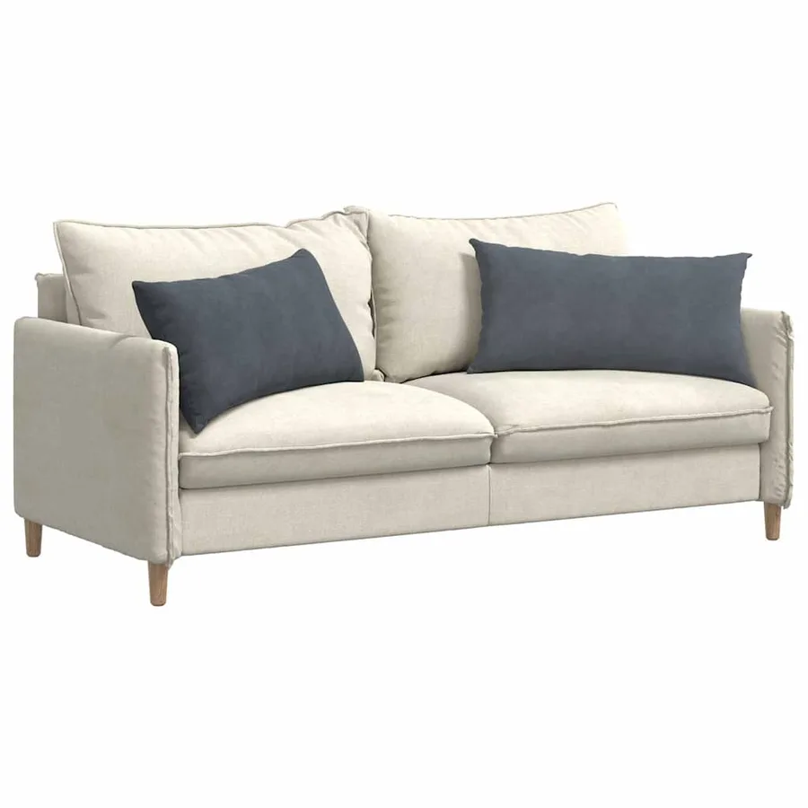 Coussins de canapé 2 pcs Gris foncé 80 x 40 cm - 3
