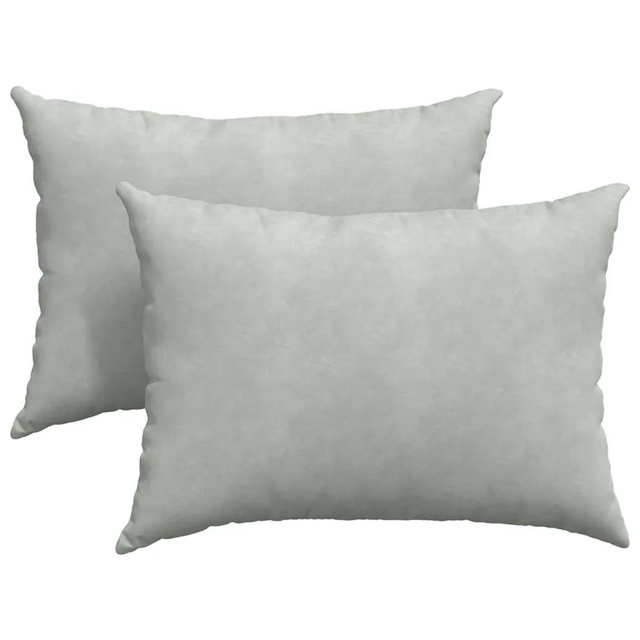 Coussins de canapé 2 pcs Gris clair 70 x 50 cm - 2