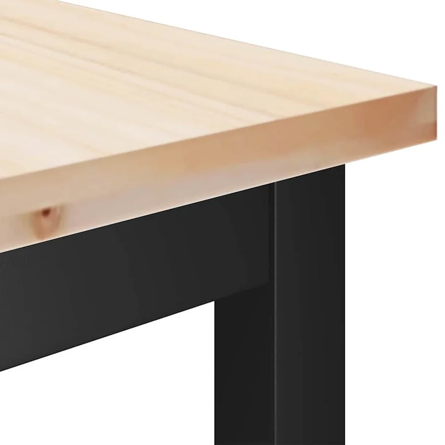 Bancs de Salle à Manger 2 pcs Naturel 100 x 32,5 x 49 cm - 7