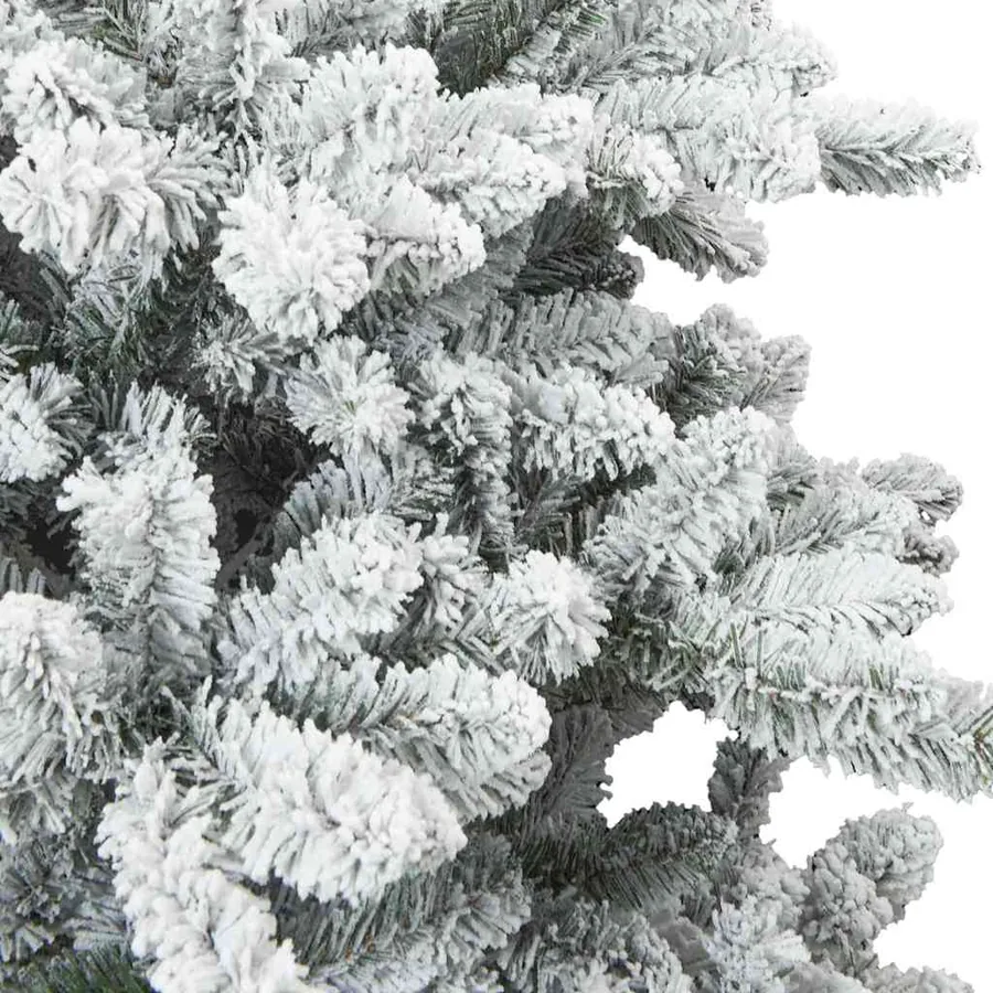 Sapin de Noël Artificiel à Branches Articulées Blanc 150 cm - 13