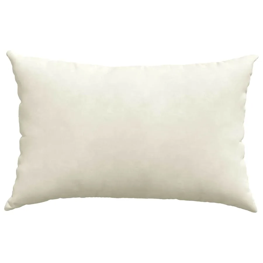 Coussins de canapé 2 pcs Crème 60 x 40 cm - 6