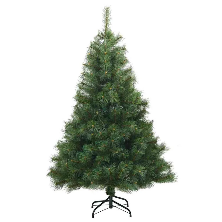 Sapin de Noël artificiel avec 150 LED Vert 120 cm PE et PVC - 6