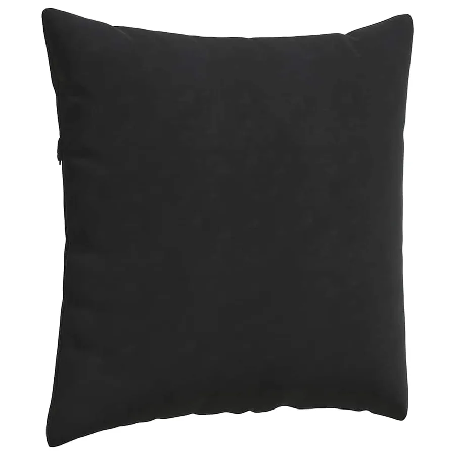 Coussins de canapé 2 pcs Noir 80 x 80 cm - 5