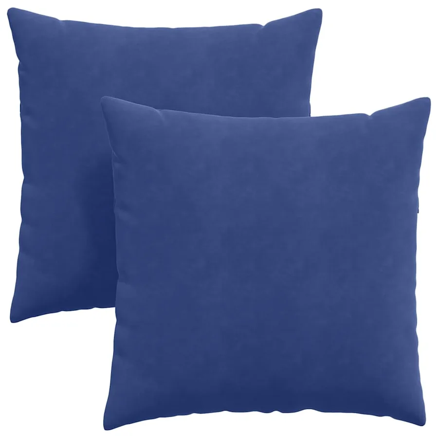 Coussins de canapé 2 pcs Bleu police 80 x 80 cm - 2