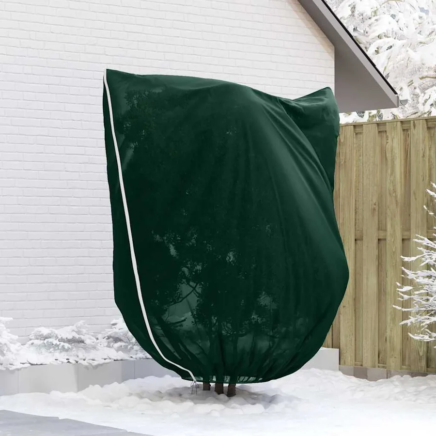 Couvercles de Fleece de Protection Anti-Gel pour Plantes Vert - 5