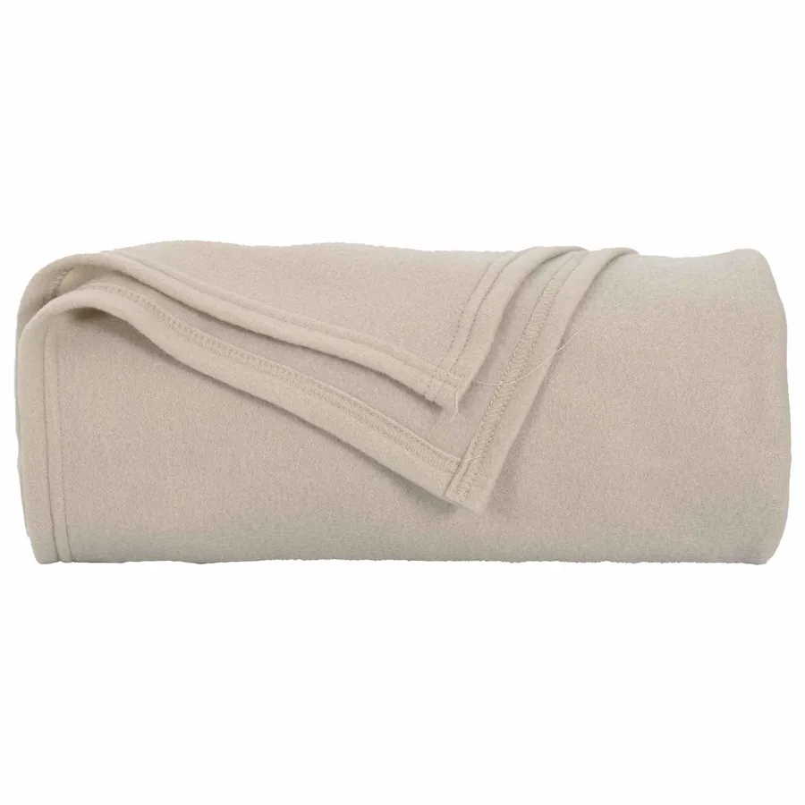 Couvertures à jeter 6 pcs Beige 270 x 240 cm Toison - 5