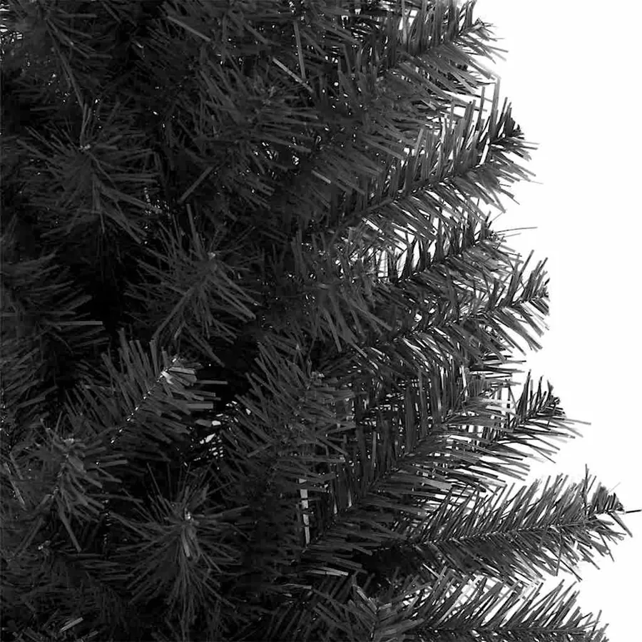 Sapin de Noël avec 300 LED avec support Noir 180 cm PVC - 13