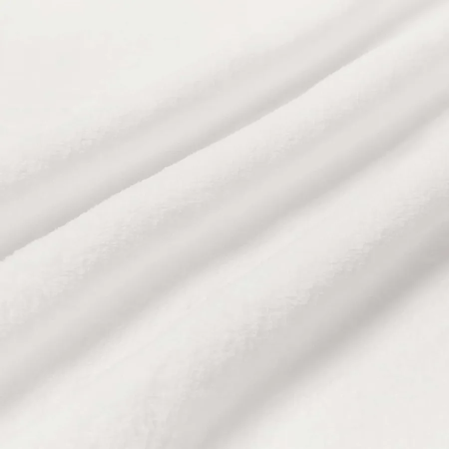 Jeté Blanc 130 x 150 cm Toison - 7