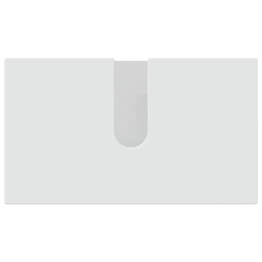 Ensemble de mobilier de salle de bain 4 pcs Blanc brillant - 9