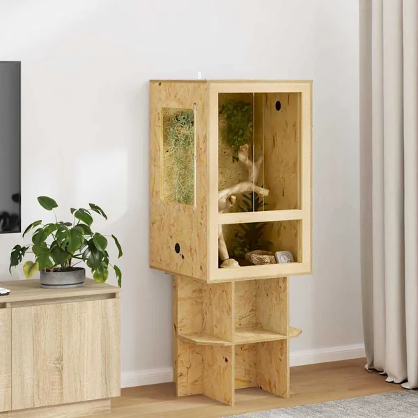 Terrarium Marron 50 x 50 x 80 cm OSB