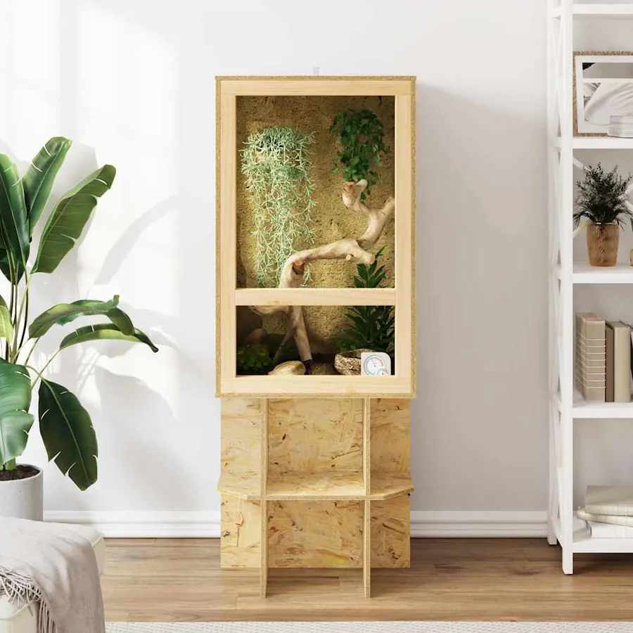 Terrarium Marron 50 x 50 x 80 cm OSB - 4