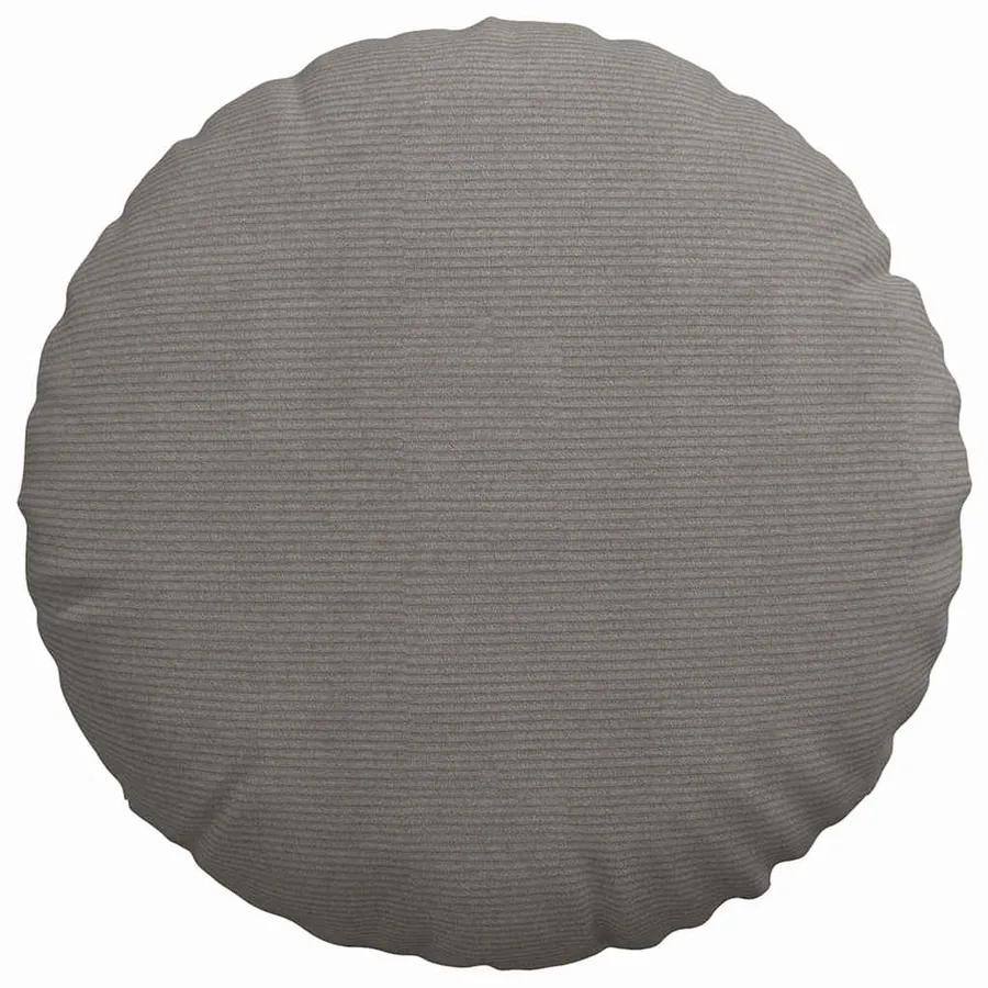 Coussins de siège 2 pcs Gris clair Ø 80 cm - 6