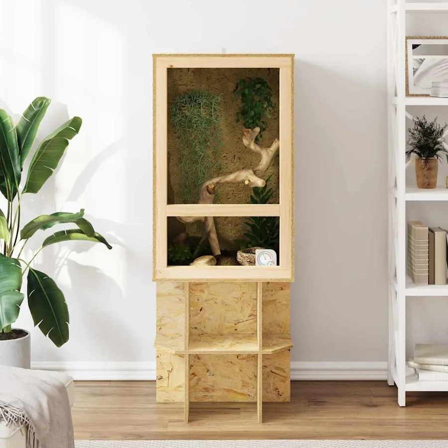 Terrarium Marron 50 x 50 x 80 cm OSB - 4