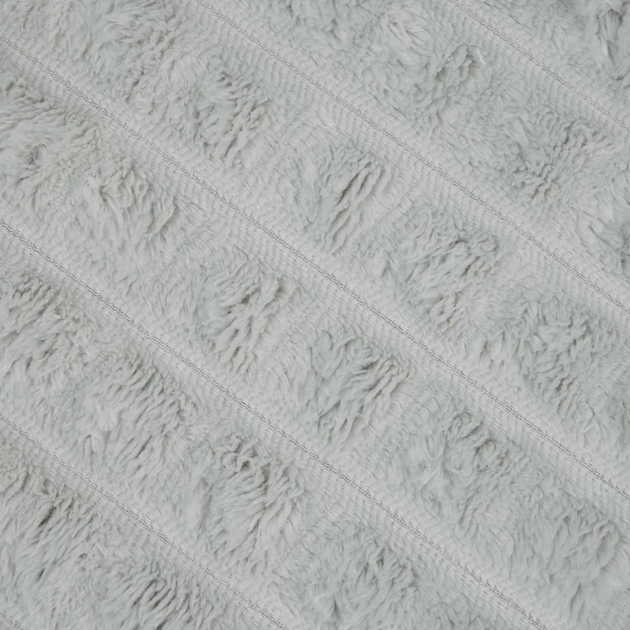 Jeté Gris 240 x 220 cm Toison - 7