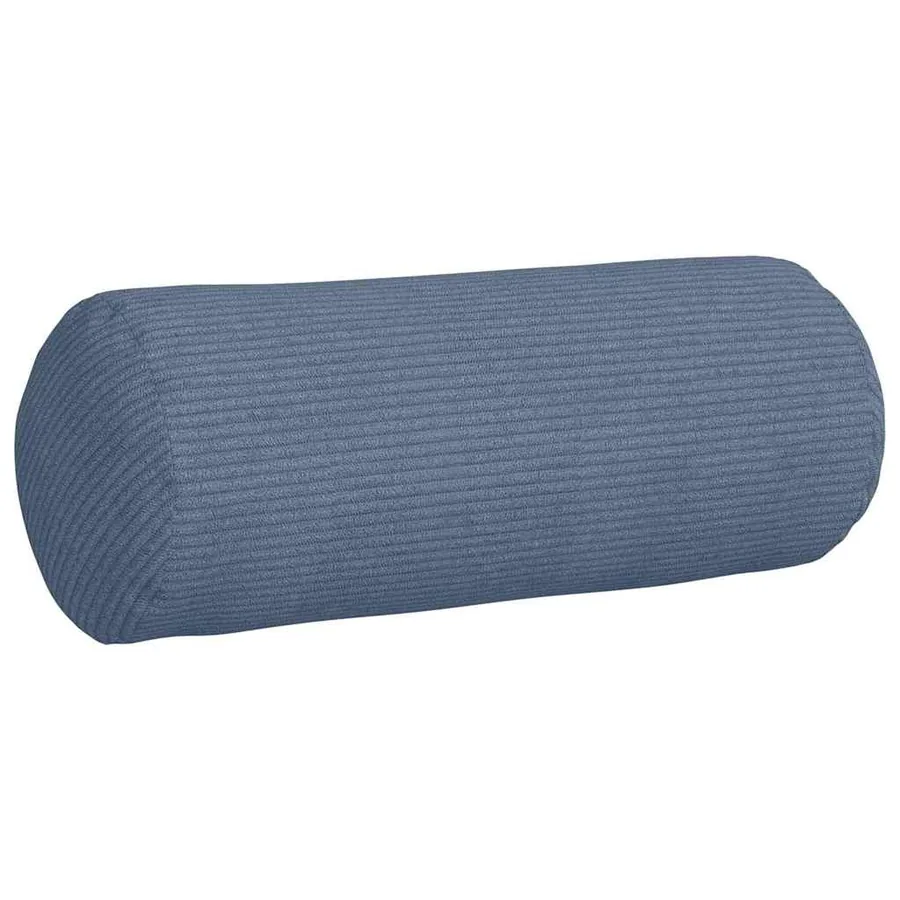 Coussins d'accent 2 pcs Bleu Ø 15 x 40 cm - 5