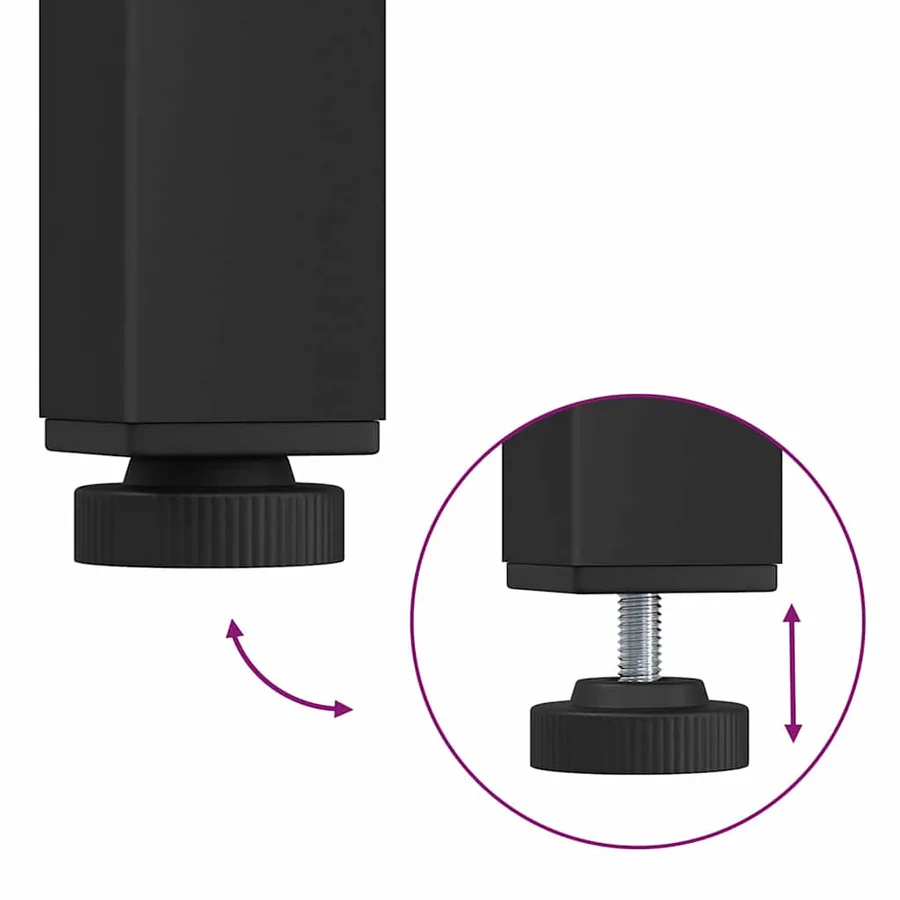 table Chêne Sonoma 100 x 50 x 76,5 cm - 6
