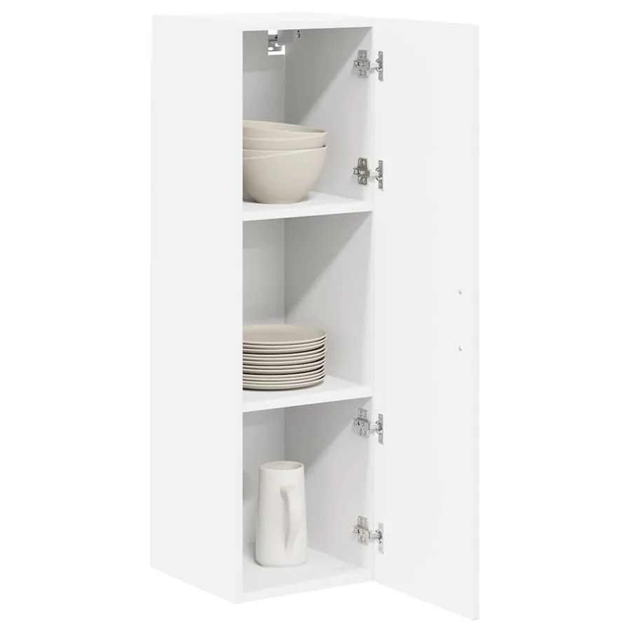 Meuble mural LUCCA Blanc brillant 30 x 31 x 100 cm - 3