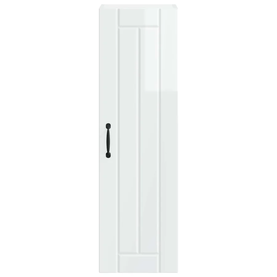 Meuble mural LUCCA Blanc brillant 30 x 31 x 100 cm - 6