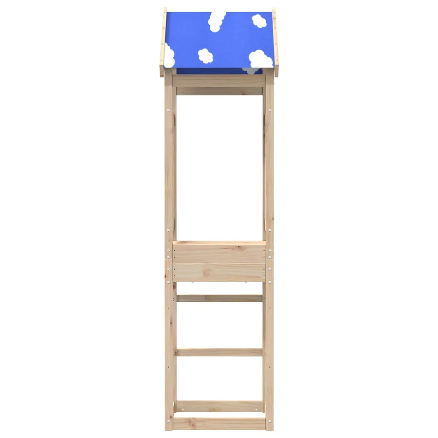 Tour de jeu Marron 52,5 x 46,5 x 208 cm Pin massif - 4