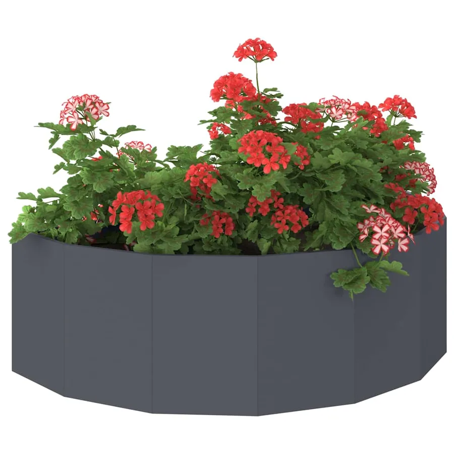 Jardinière Anthracite 120 x 60 x 35 cm Acier - 3