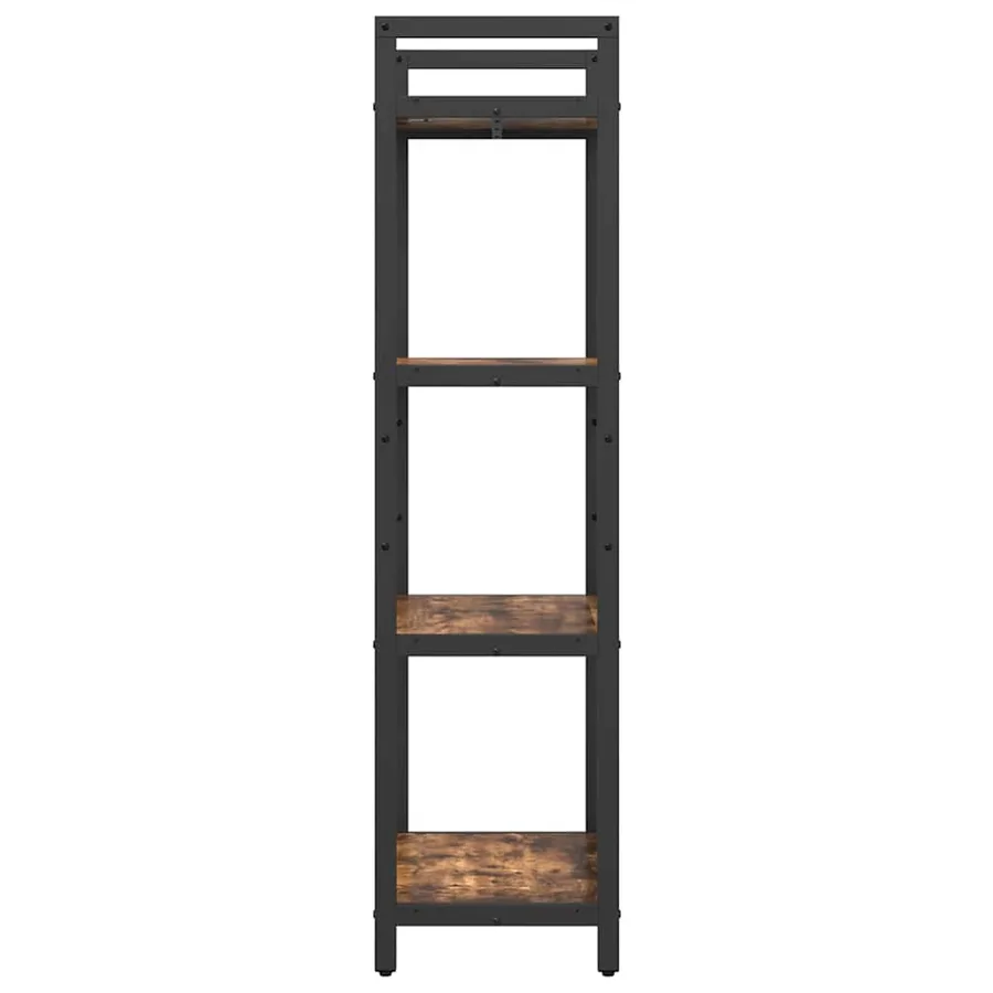 Étagère Chêne fumé 56 x 34 x 133,5 cm Bois d'ingénierie - 6