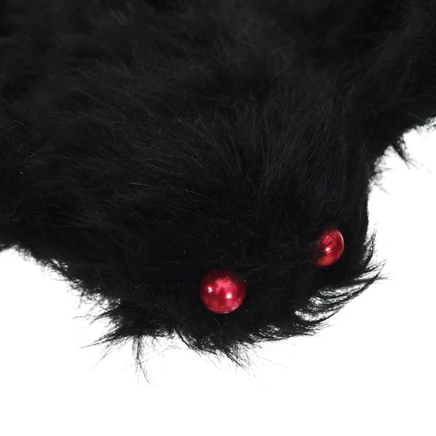 Décoration Araignée Halloween 6 pcs Noir 75 cm - 7