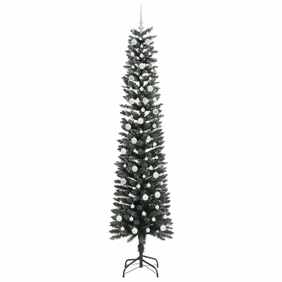 Sapin de Noël artificiel Vert 240 cm PVC, plastique et acier - 4