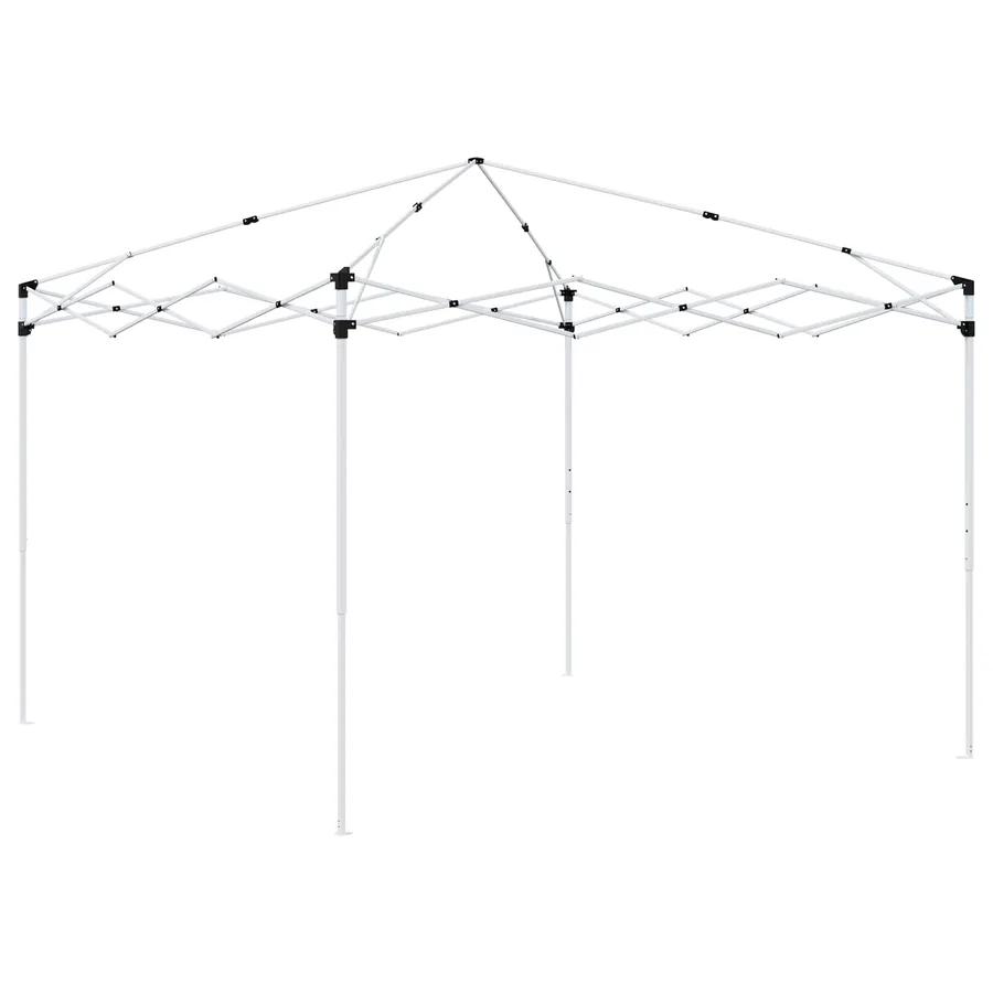Tente de fête pop-up 290 x 290 x 245 cm Beige - 5