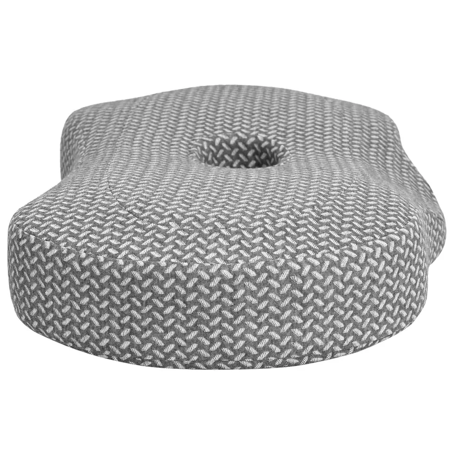 Coussin pour le cou Couleur unie Gris 53 x 34,5 x 10,5 cm - 6