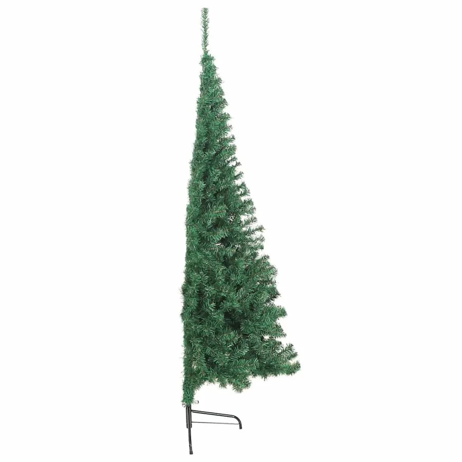 Sapin de Noël artificiel pré-éclairé Vert 210 cm PVC - 8