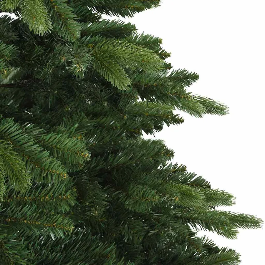 Sapin de Noël artificiel avec 300 LED Vert 180 cm PE et PVC - 11