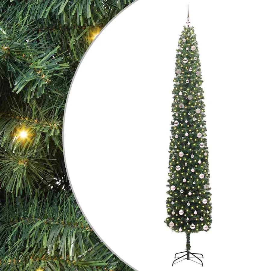 Sapin de Noël artificiel Vert 300 cm PVC et acier et plastique - 2