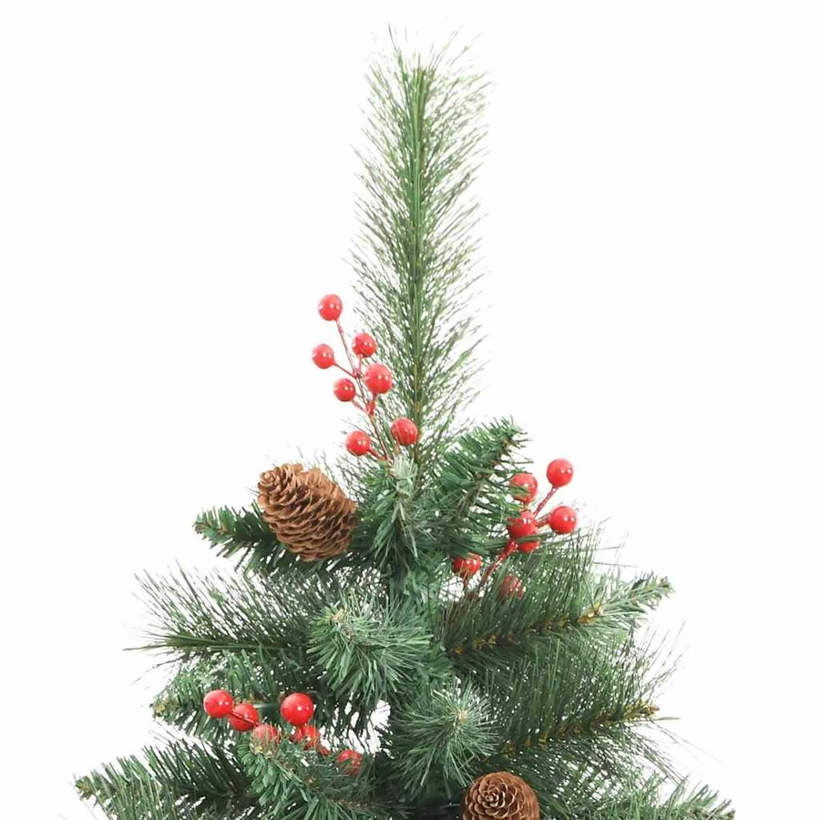 Sapin de Noël artificiel Vert 240 cm PVC et métal - 11