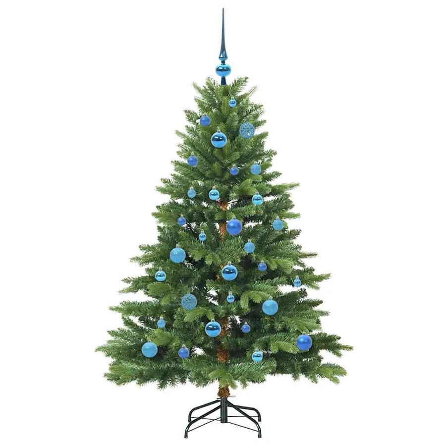 Sapin de Noël artificiel avec 150 LED Vert 150 cm PE et PVC - 4