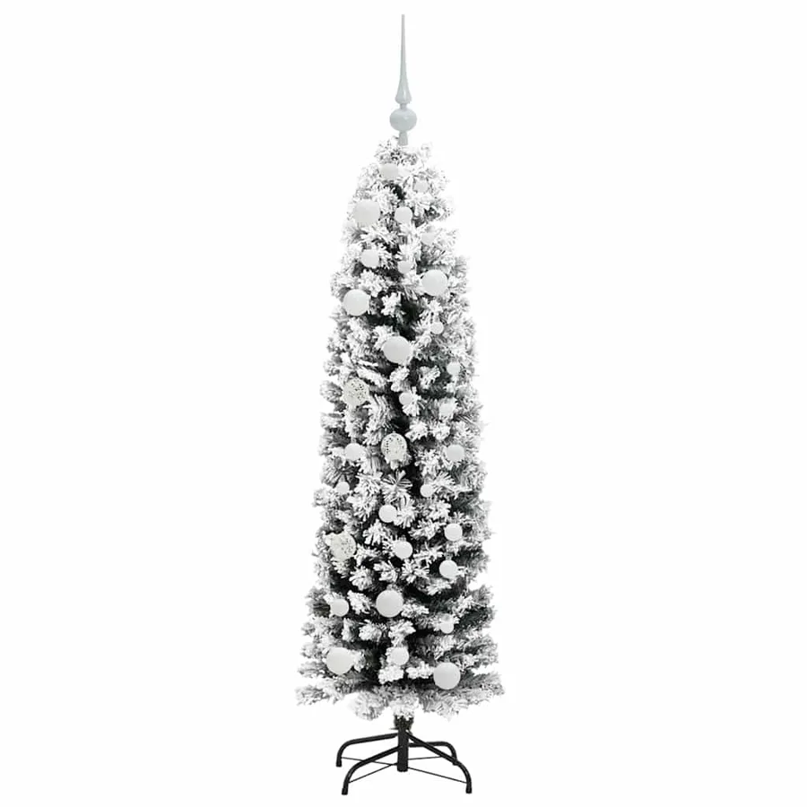 Sapin de Noël artificiel Vert 150 cm PVC et acier et plastique - 4
