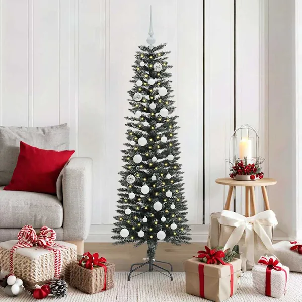 Sapin de Noël artificiel Vert 150 cm PVC, plastique et acier