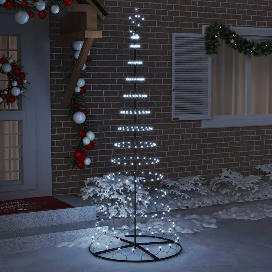 Arbre de Noël LED avec 295 LED Blanc froid 250 cm Métal - 3